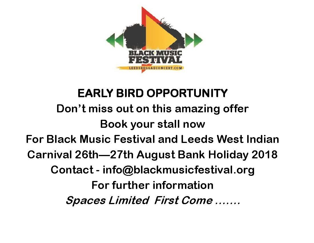 early bird flyer 2018