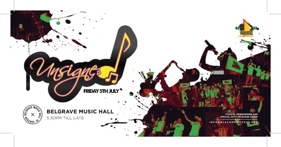 Black Music Festival presents Unsigned 2019